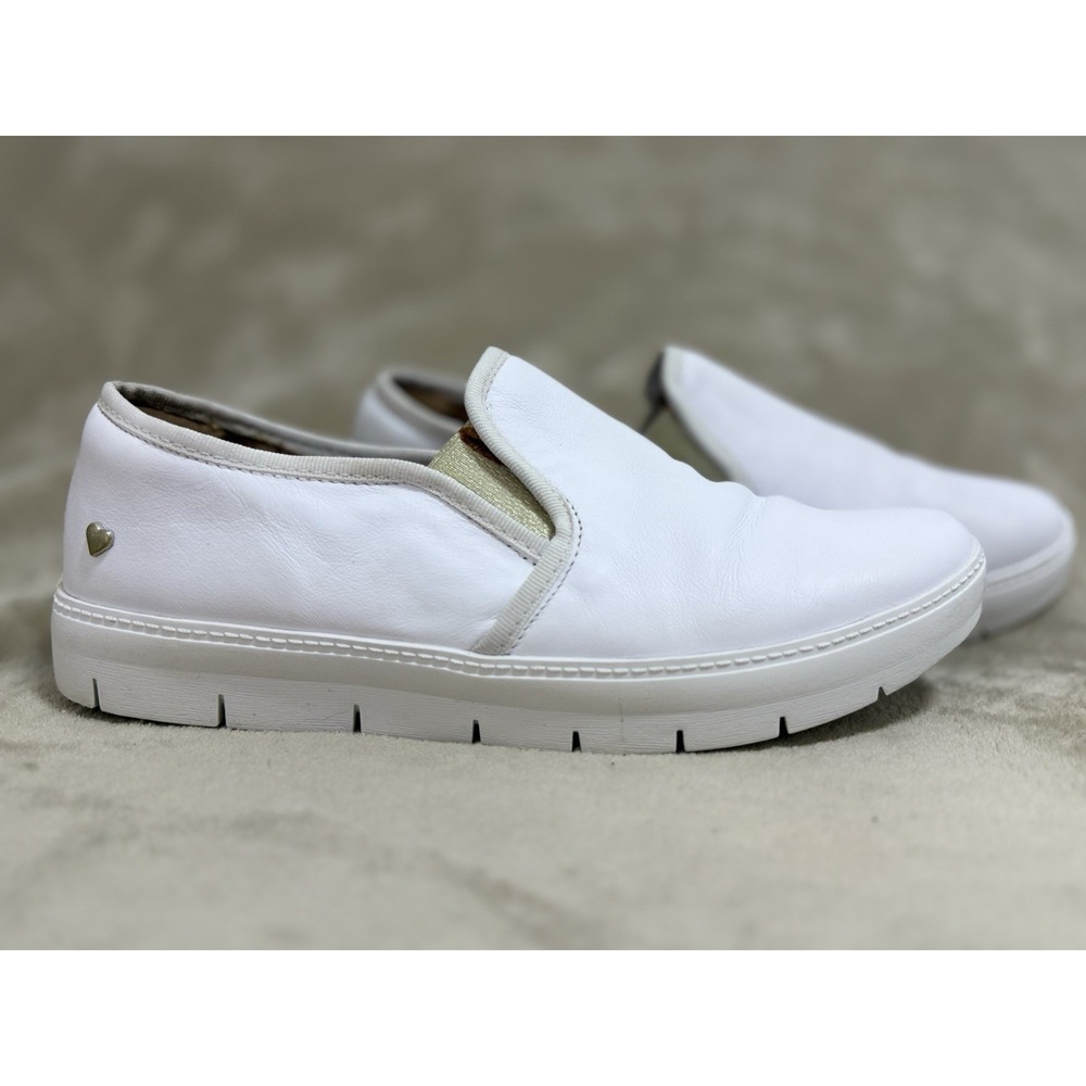 Nurse Mates Limited Edition Adela Slip-On Shoes White Women's 10M Hospital PRN - Picture 1 of 13